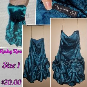 Strapless Bubble Dress